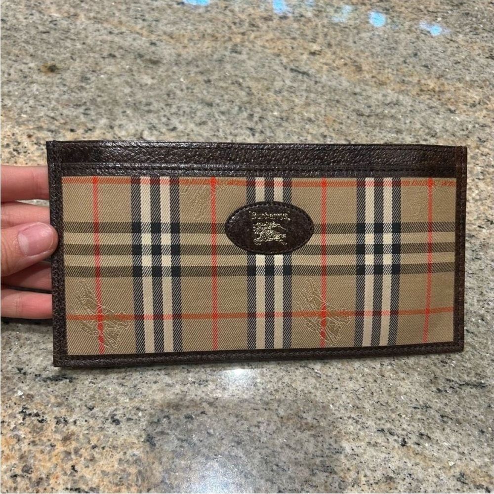 Burberry Single long wallet vintage impeccable